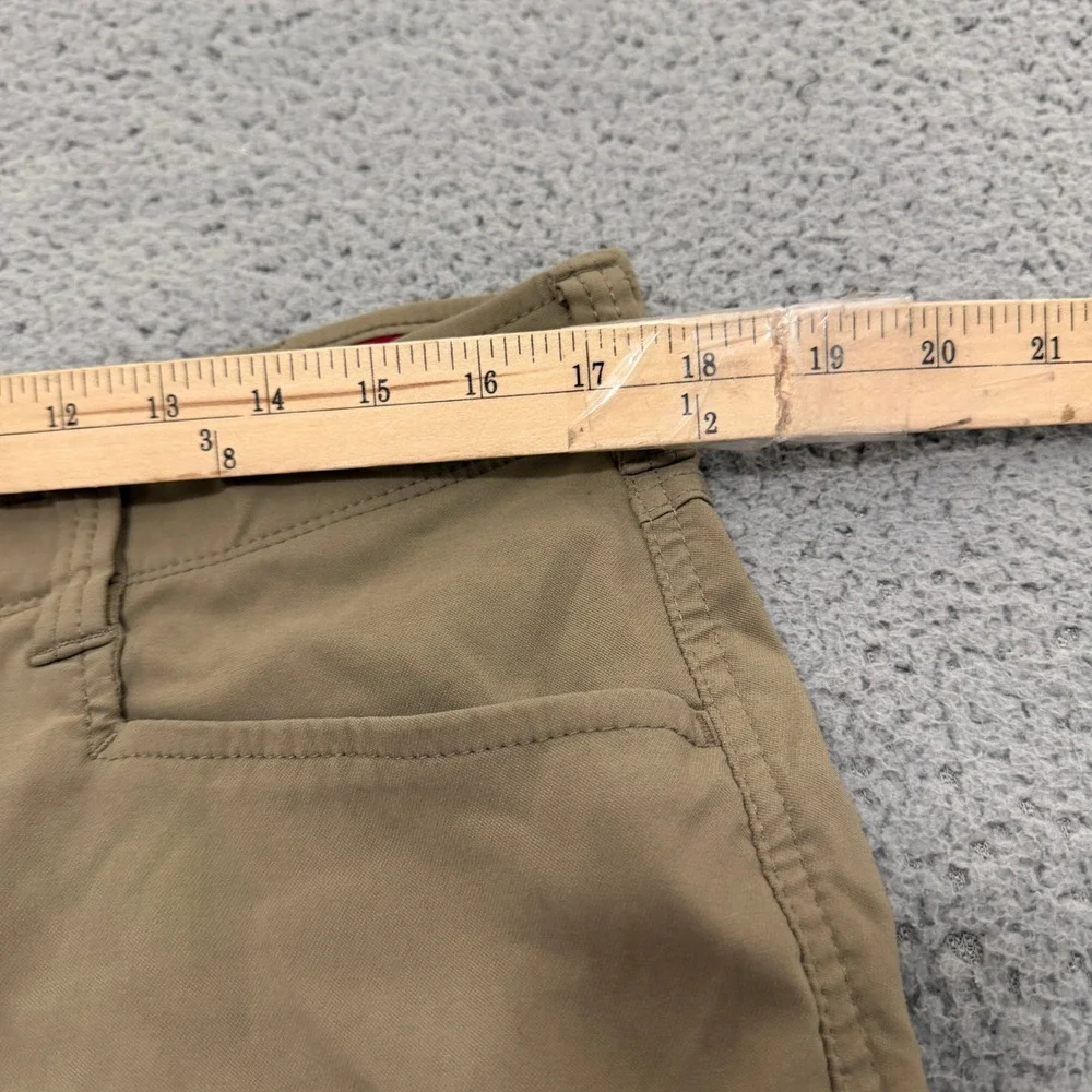 Wrangler Outdoor Series Cargo Shorts Mens Khaki Stretch Size 38